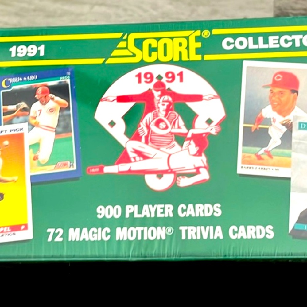 Score 1991 Collector Set

FACTORY SEALED, no dents, sharp corners